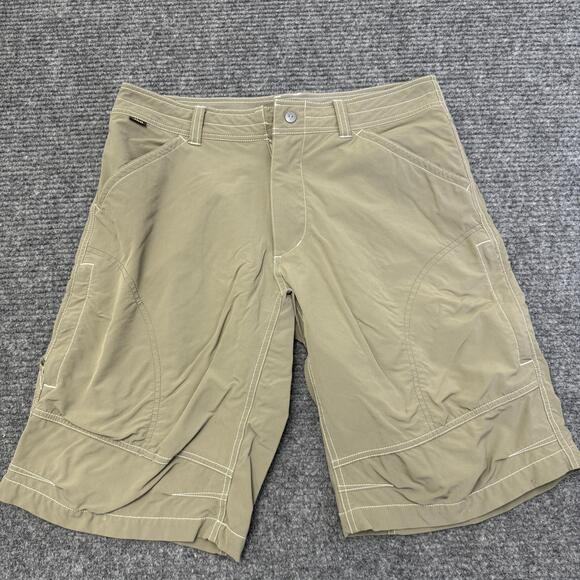 Kuhl Other - Kuhl Shorts Mens 32 Beige Cargo Hiking Outdoor Performance Stretch 11 Inseam